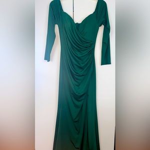 Emerald green wedding guest size M stretch 8 or 10,12